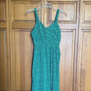 Green Daisy Sundress
